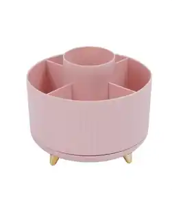 Drehender Kosmetik-Organizer, rosa