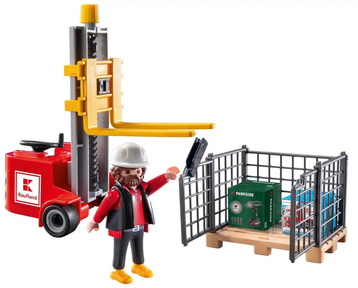 Bild 2 von PLAYMOBIL CITY LIFE Kaufland-Lager 71898, 28-teilig