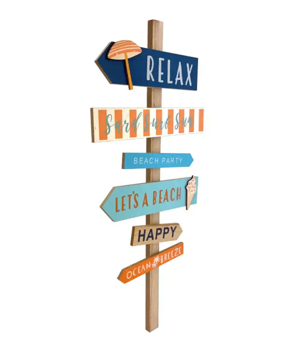 Bild 1 von Maritimer Deko-Wegweiser, dunkelblau