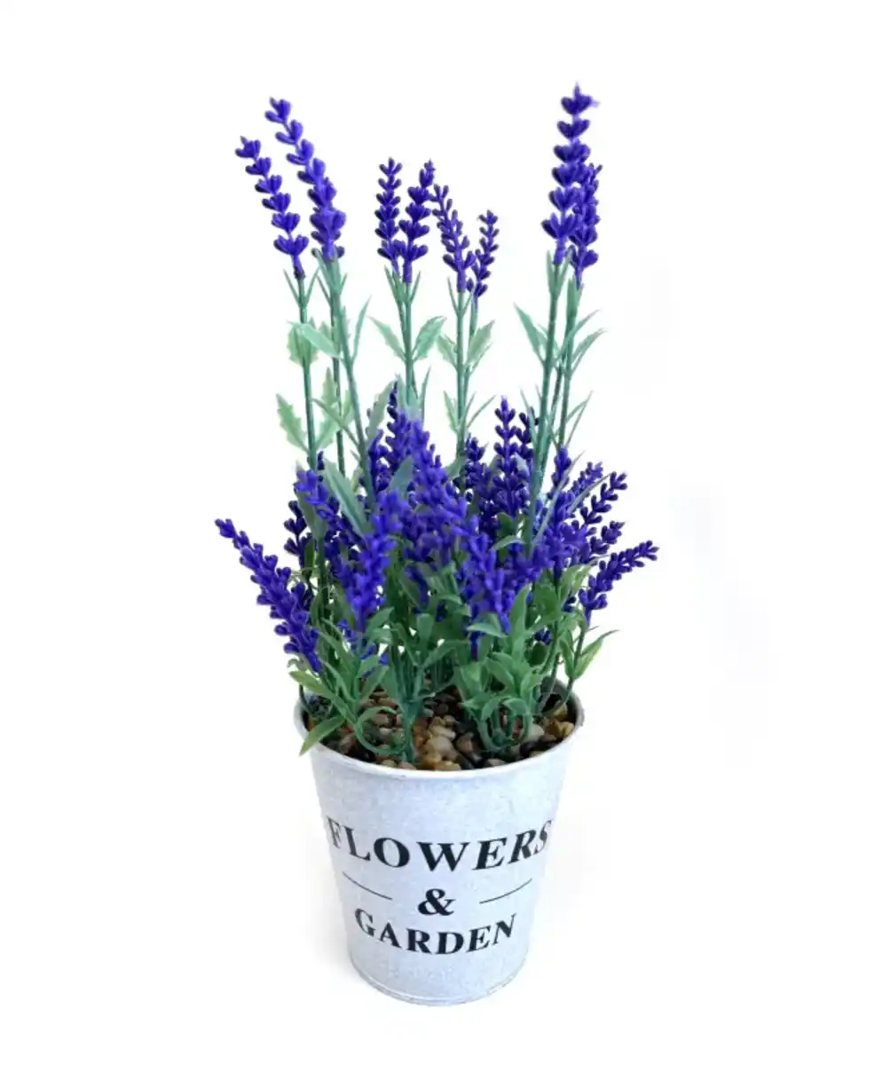 Bild 1 von Kunstblume Lavendel im Topf, lila