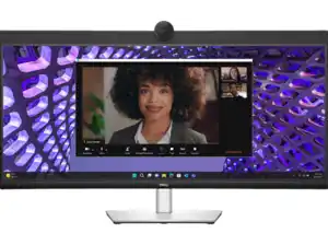 DELL - B2B P Series P3424WEB 34,14 Zoll UHD 4K Business Monitor (8 ms Reaktionszeit, 60 Hz), Schwarz