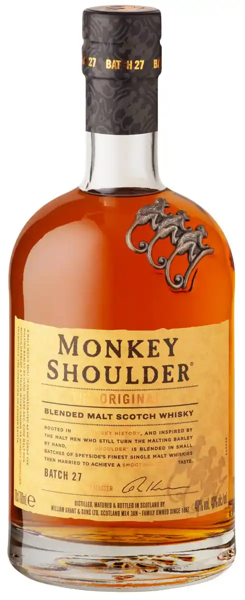 Bild 1 von MONKEY SHOULDER Blended Malt Scotch Whisky The Original, 0,7-l-Fl.