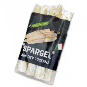 Frisch vom Feld Spargel aus der Toskana