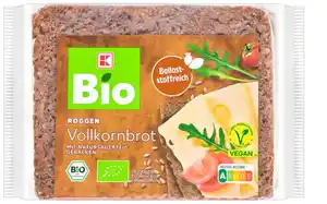 K-BIO Bio-Roggen-Vollkornbrot, 500-g-Packg.