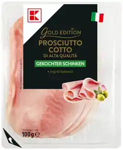 K-GOLD EDITION Prosciutto Cotto, 100-g-Packg.