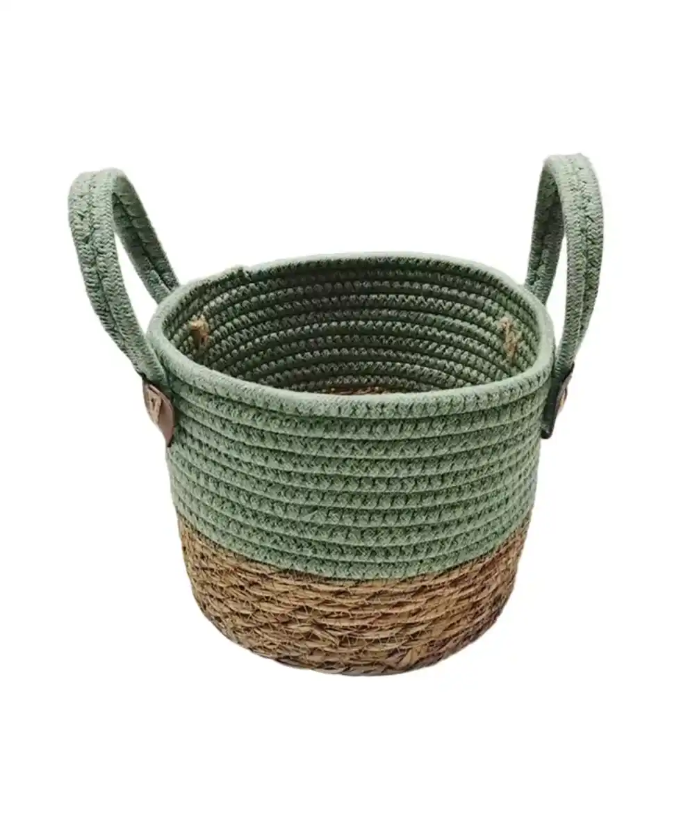 Bild 1 von Aufbewahrungskorb mit Henkeln, hellgrün
