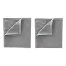 Bild 1 von NOVITESSE Eukalyptus Frottierhandtücher, Handtuch 2er Set, Grau