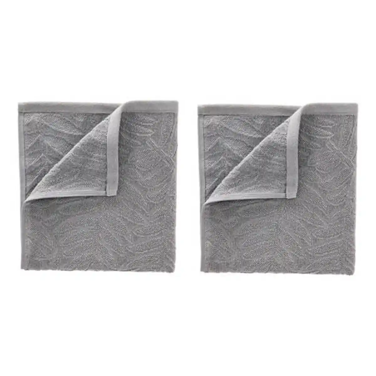 Bild 1 von NOVITESSE Eukalyptus Frottierhandtücher, Handtuch 2er Set, Grau