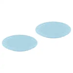 CROFTON Frühlingsgeschirr, Suppen Teller 2 Stück, Blau