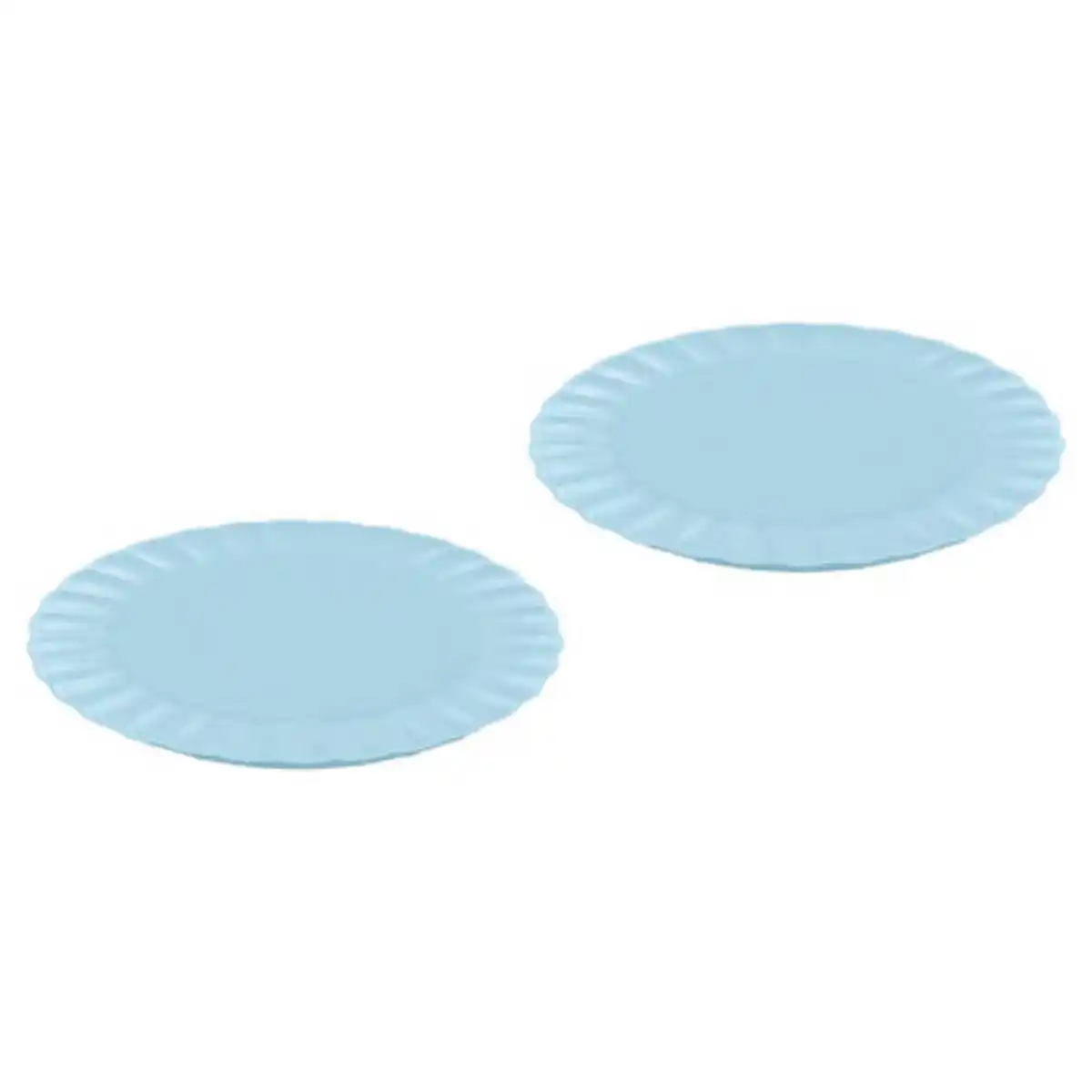 Bild 1 von CROFTON Frühlingsgeschirr, Suppen Teller 2 Stück, Blau