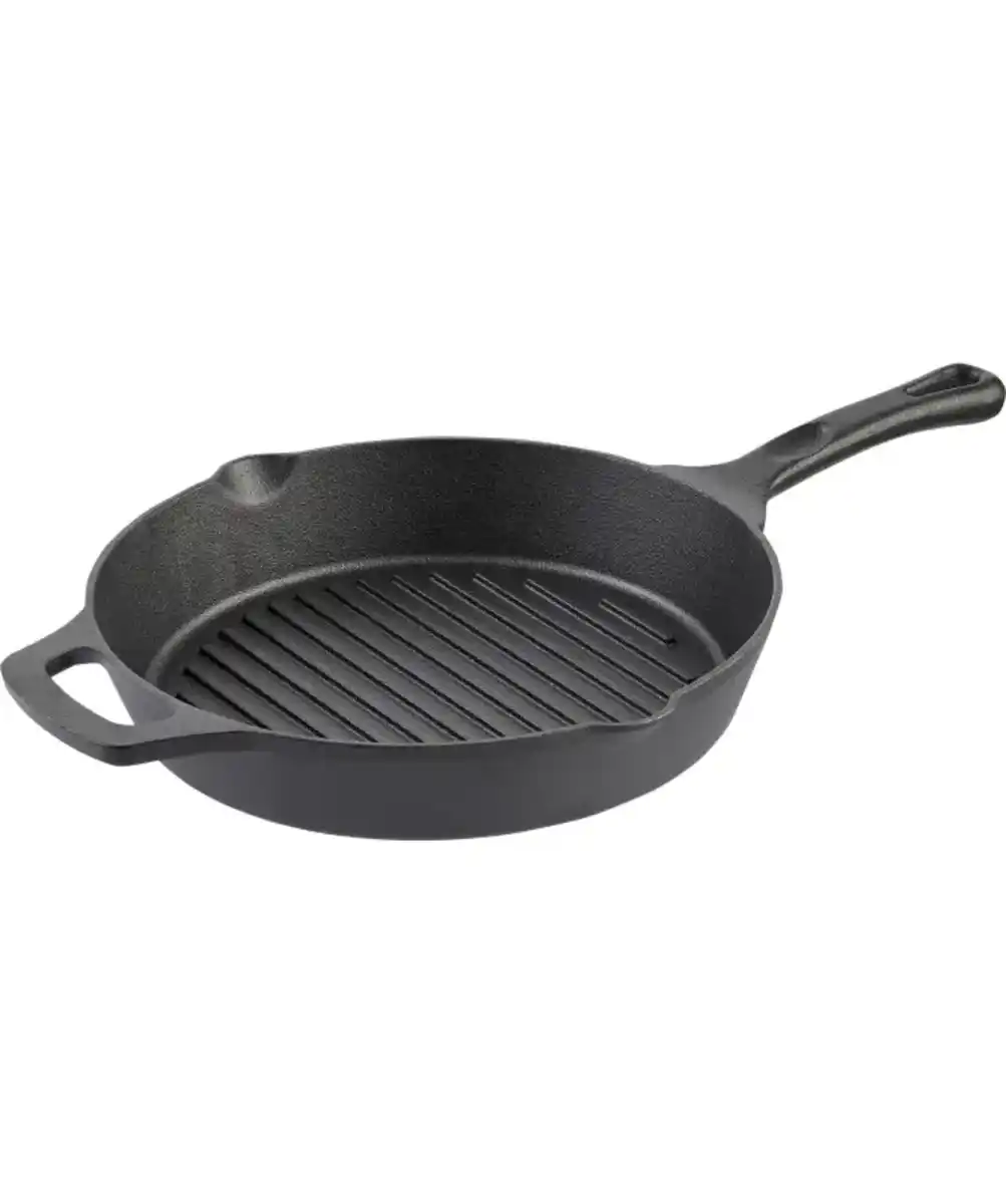 Bild 1 von Gusseisen-Bratpfanne für BBQ und Küche Ø 27,5 cm, schwarz