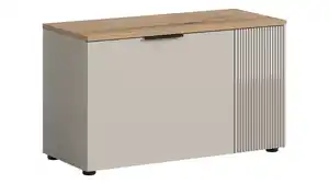 Garderobenbank beige Evoke Eiche 80 cm - SLIDE