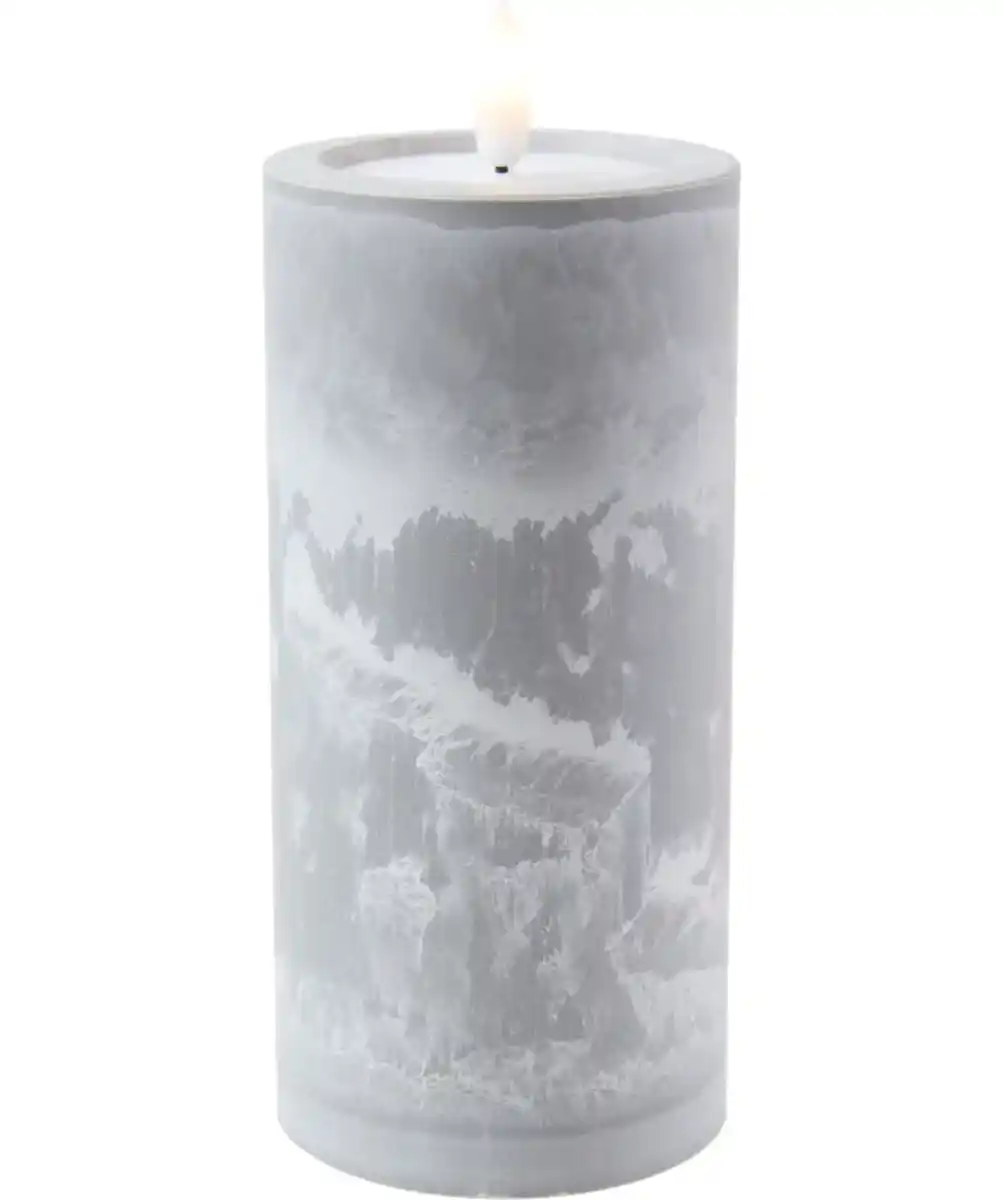 Bild 1 von LED-Kerze in Betonoptik, grau