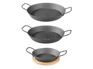 GRILLMEISTER Eisen-Grillpfanne