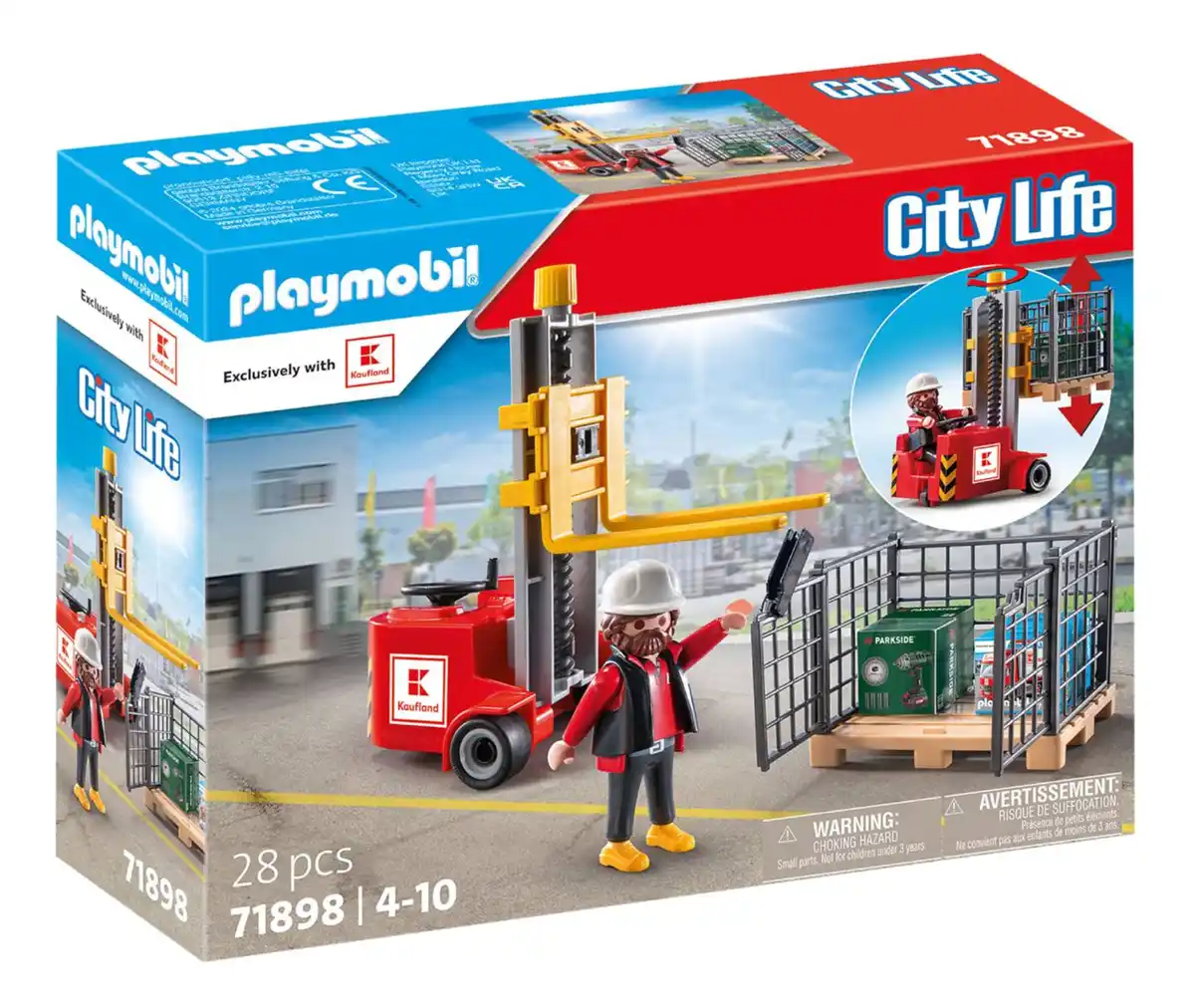 Bild 1 von PLAYMOBIL CITY LIFE Kaufland-Lager 71898, 28-teilig