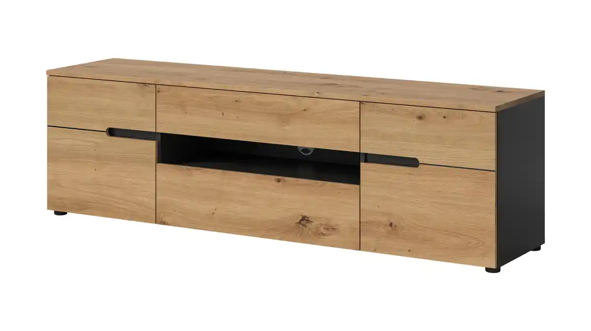 Bild 1 von TV-Lowboard Artisan Eiche 184 cm TV-Board - CANU