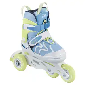 CRANE Inline Skates, 3in1 Kinder, Grün, Gr. 29-33