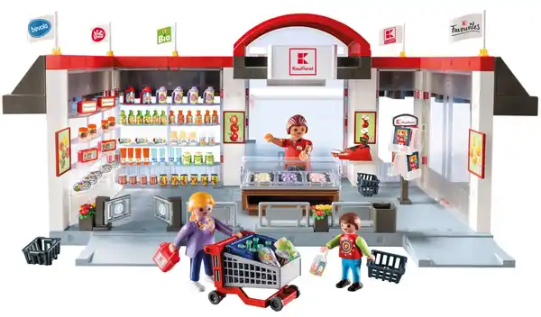 Bild 2 von PLAYMOBIL CITY LIFE Kaufland-Supermarkt 71384, 351-teilig