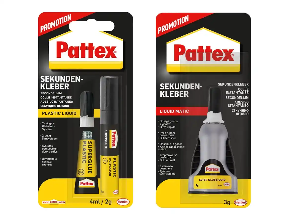 Bild 1 von PATTEX Sekundenkleber