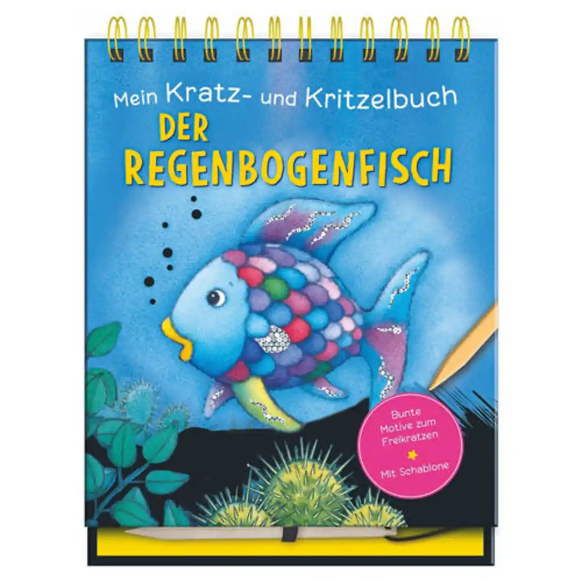 Bild 1 von Wassermal-/ Kratzbücher, Regenbogenfisch