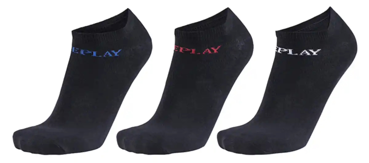 Bild 3 von REPLAY Sneakersocken, 3 Paar