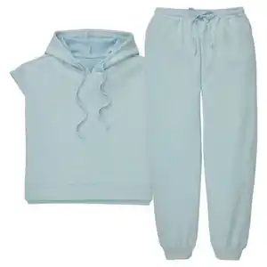 UP2FASHION WOMEN Damen Homewear-Set, Blau, S 36/38