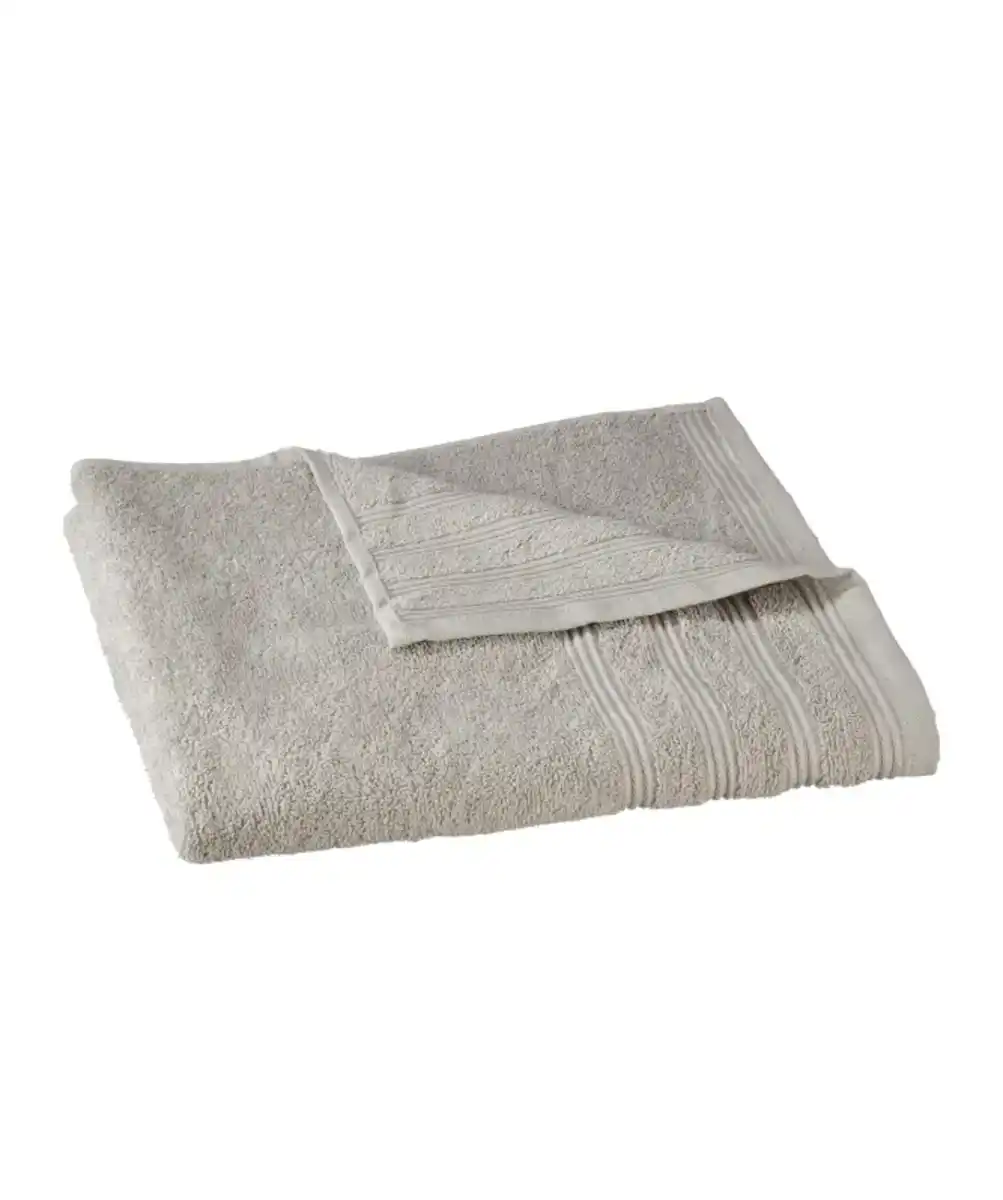 Bild 1 von Duschtuch mt Streifenbordüren, silber