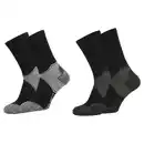 Bild 1 von CRANE Damen oder Herren Outdoor-Sportsocken 2er Pack, lang, Hellgrau, 35/38