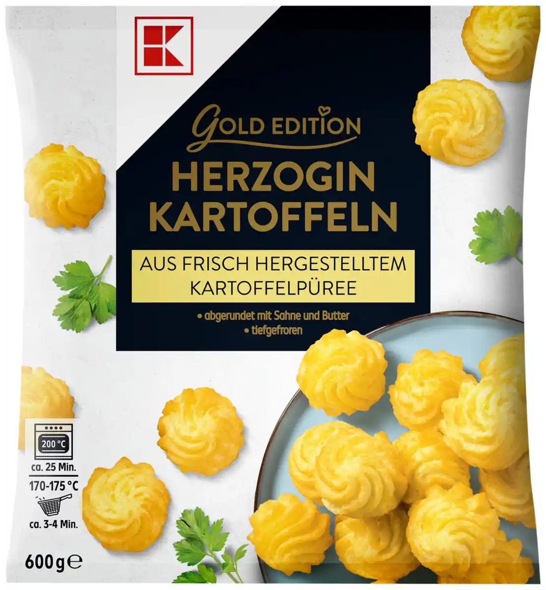 Bild 1 von K-GOLD EDITION Herzogin-Kartoffeln, 600-g-Packg.