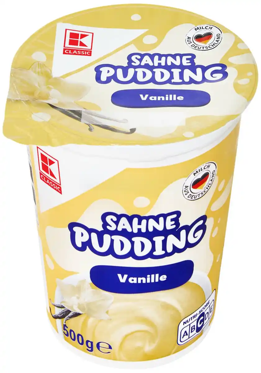 Bild 1 von K-CLASSIC Sahnepudding, 500-g-Becher