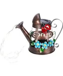 Solarleuchte Gießkanne, blau