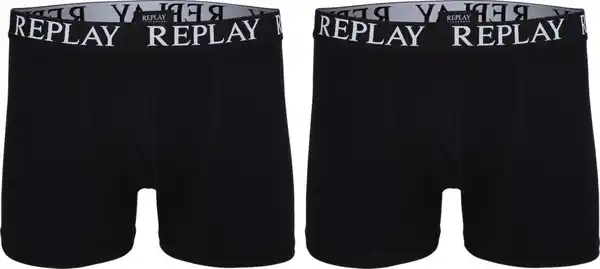 Bild 2 von REPLAY Herren-Boxershorts, 2-St.-Packg.