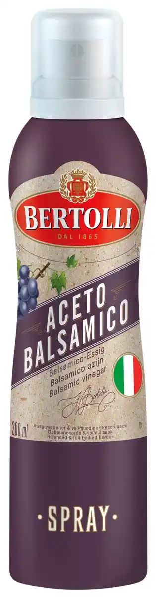 Bild 1 von BERTOLLI Aceto Balsamico Spray, 200-ml-Dose