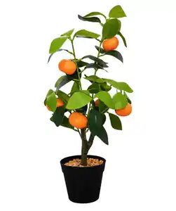 Kunst-Orangenbaum, orange