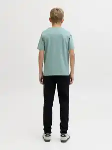 Jack & Jones Junior JJCOLE PRINT TEE SS CREW NECK JNR T-Shirt Blau