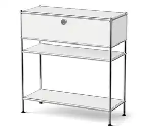 Metall-Konsole »CN3 Slim Line« mit Schublade, weiß