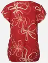 Bild 2 von Damen Schlupfbluse mit Alloverprint Rot