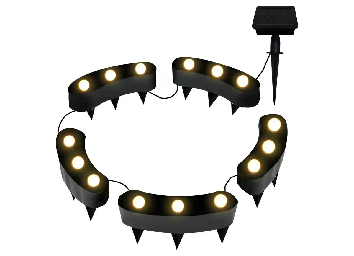 Bild 1 von Solar-Pflanzenbeleuchtung 15 LEDs Warmweiß