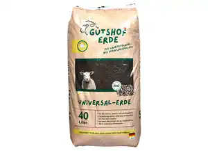 Gutshof Universalerde mit Langzeitdünger aus Schafwollpellets