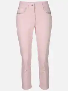 Damen Jeans "Hanna" Rosa