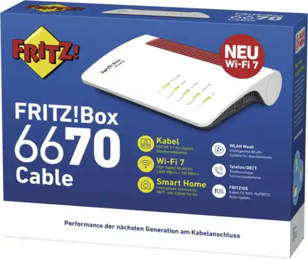 Bild 4 von FRITZ! FRITZ!Box 6670 Cable