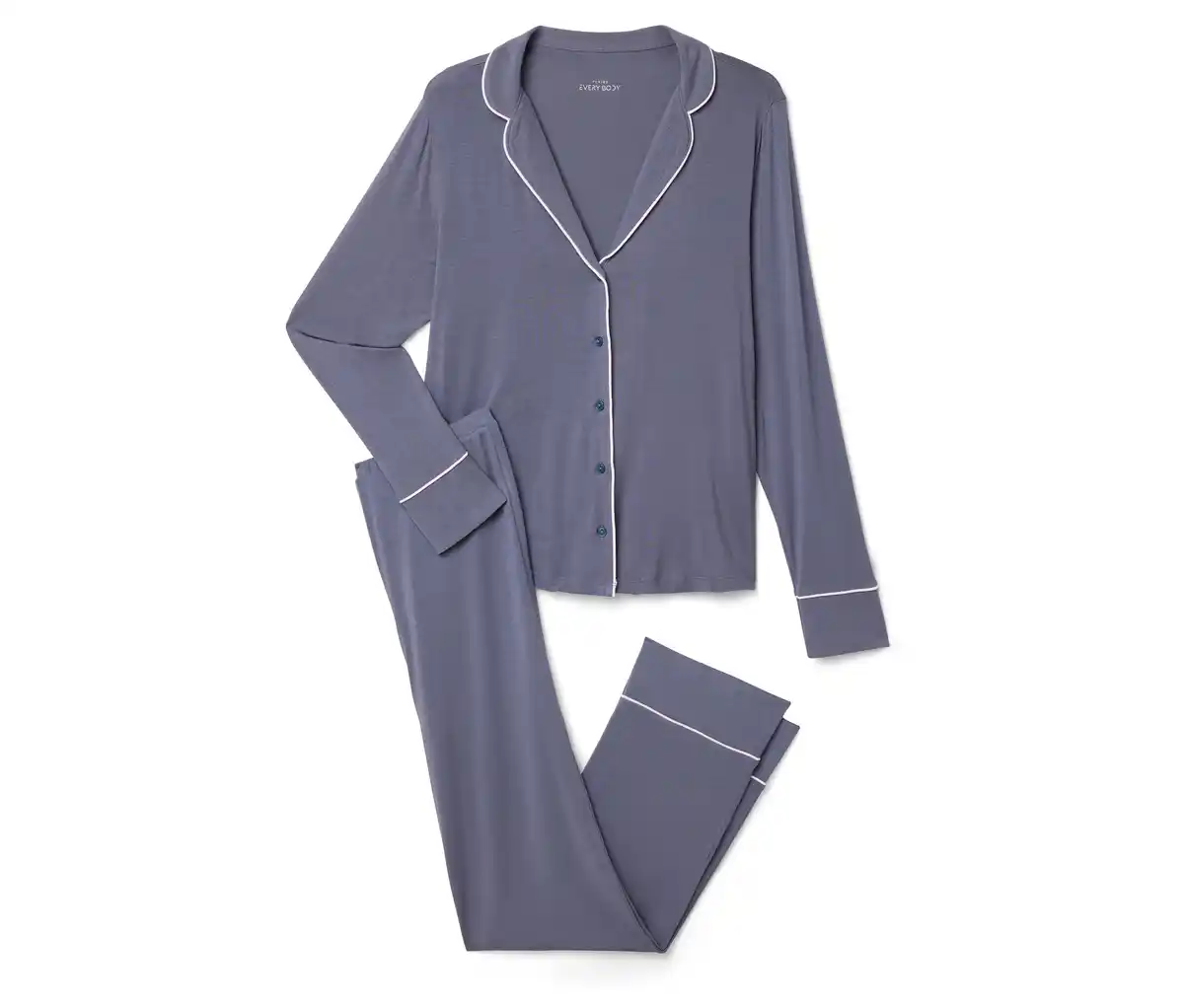 Bild 1 von Pyjama-Set, rauchblau