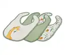Bild 1 von 3 Baumwoll-Baby-Lätzchen mit Tiermotiven