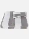 Bild 1 von Handtuch gestreift 50x90cm Grau