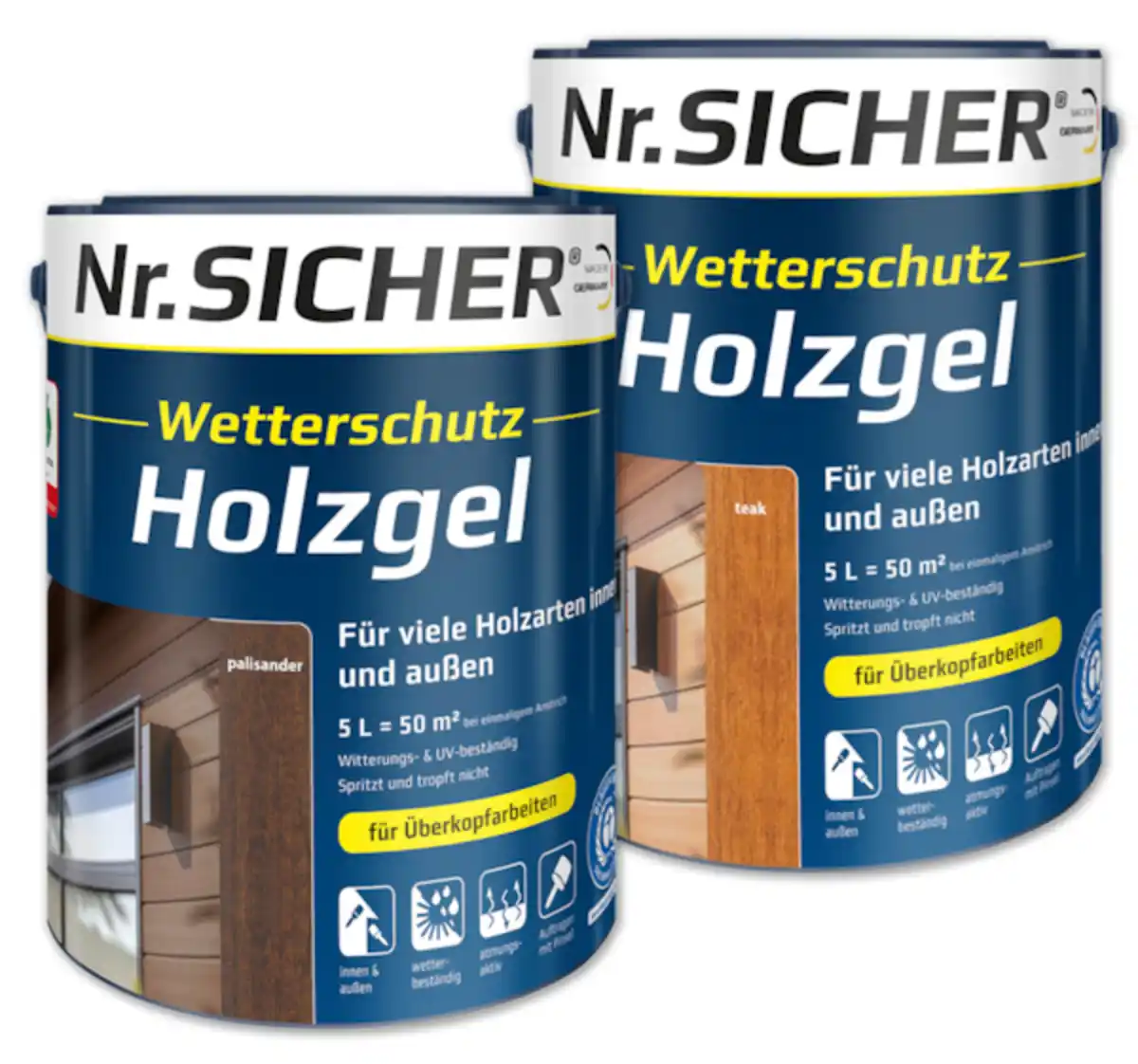 Bild 1 von NR. SICHER Wetterschutz-Holzgel*