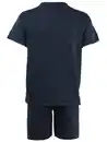 Bild 3 von Jungen Shorty Schlafanzug mit Print Blau