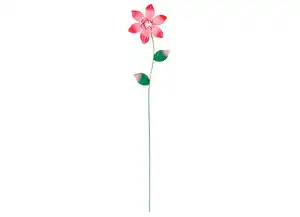 Gartenstecker Blume oder Schmetterling