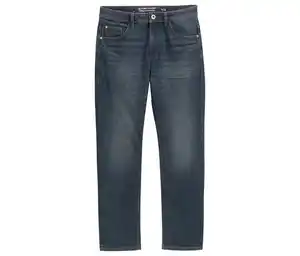Tom Tailor TT MARVIN STRAIGHT Jeans mit Stretch, Mid Stone Blue Grey Denim