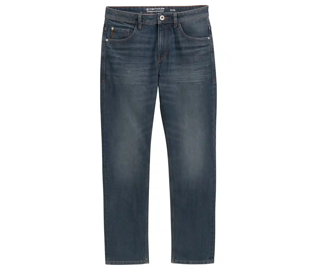 Bild 1 von Tom Tailor TT MARVIN STRAIGHT Jeans mit Stretch, Mid Stone Blue Grey Denim