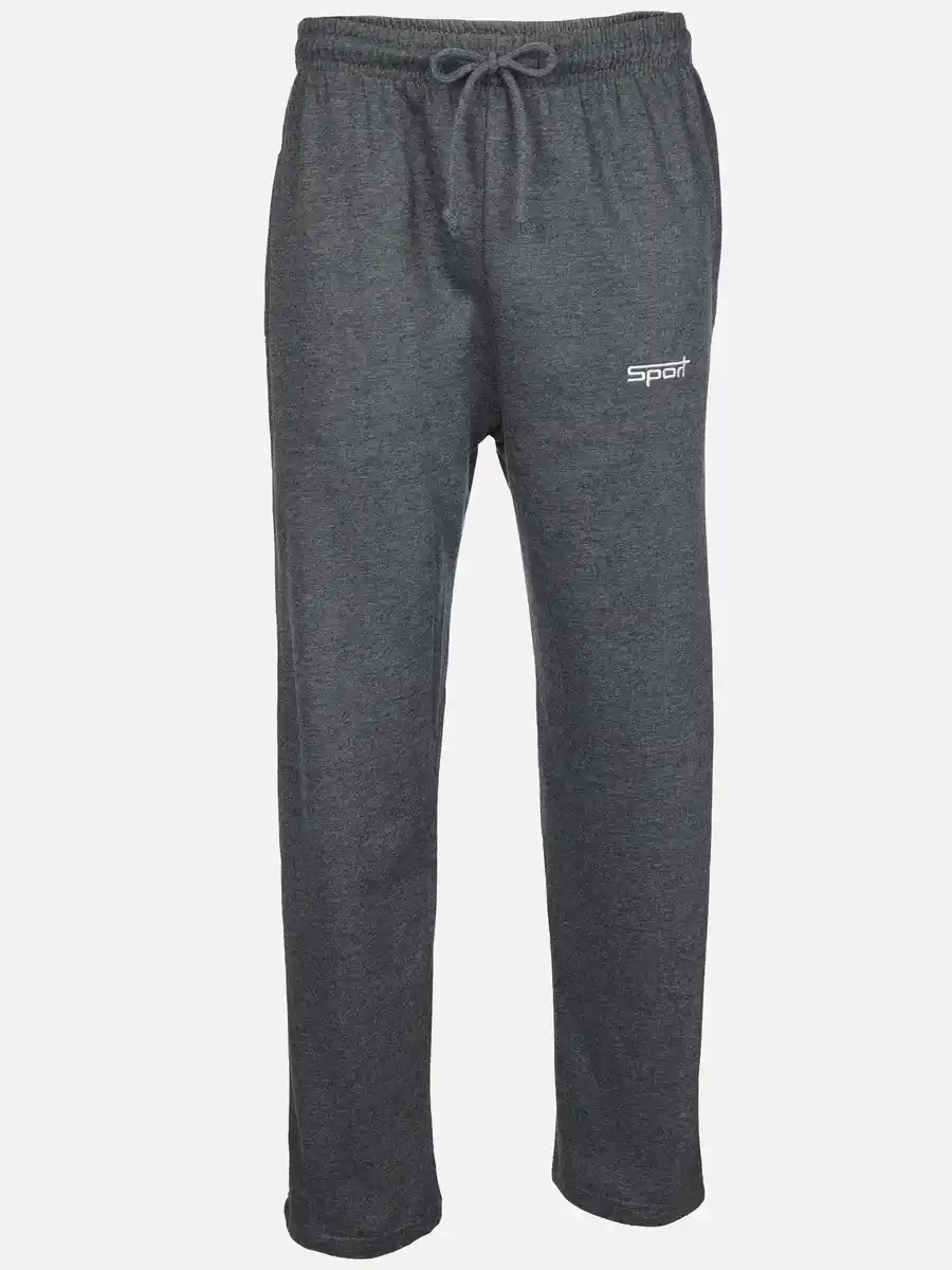 Bild 1 von Herren Jogginghose mit geradem Bein und Paspel Grau